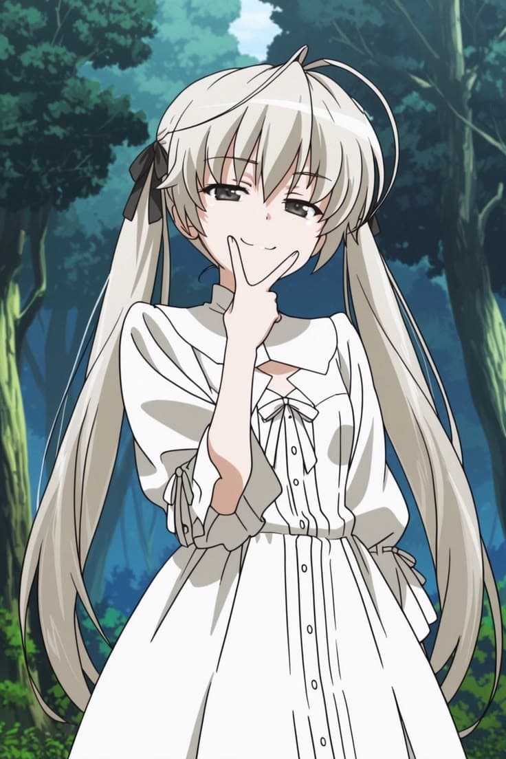 Sora Kasugano dari anime Yosuga no Sora, karakter anime favorit
